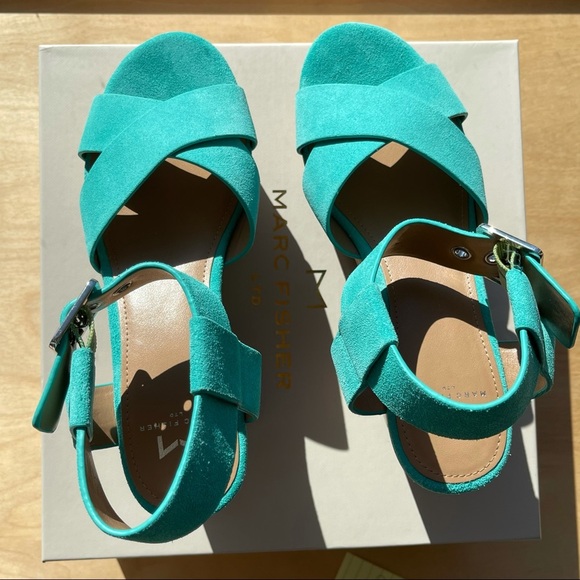 Marc Fisher, New, CACIE Wedge Sandals